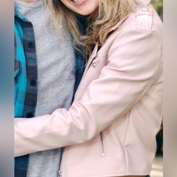 Misguided Pink Leather Jacket🩷 - Picture 3 of 6